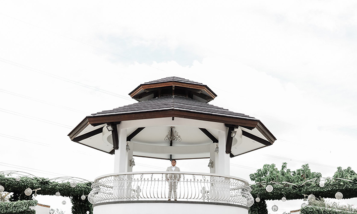 Wedding Destination Gazebo Wedding Town's Delight Catering and Events