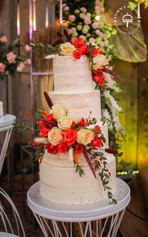 Don & Julliane's Wedding - Town's Delight Cake